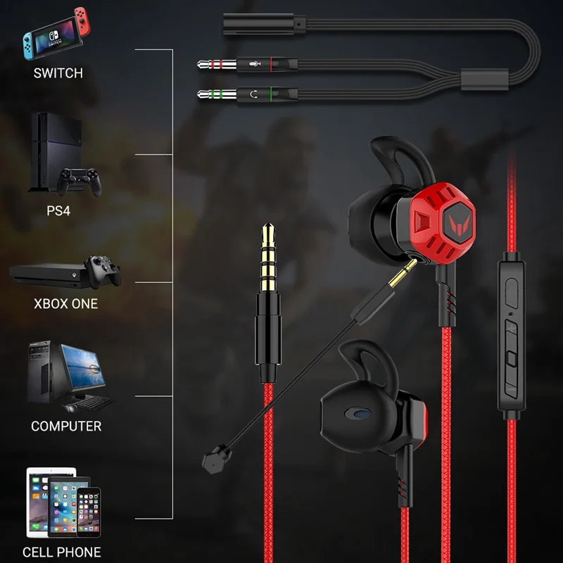 Stereo Bluetooth Headset Wireless Headphone Earphone Earbuds With Mic For Xiaomi L41F