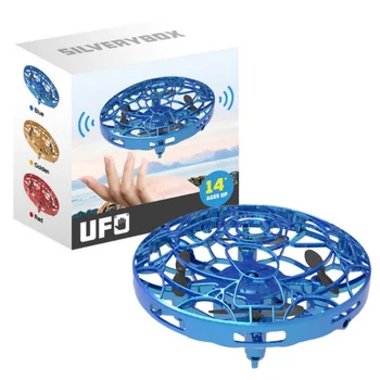 

New UFO Boy Toys Infrared Sensor Induction Hand Gesture Induction Controlled Altitude Flash Fly Kids Gift Girls