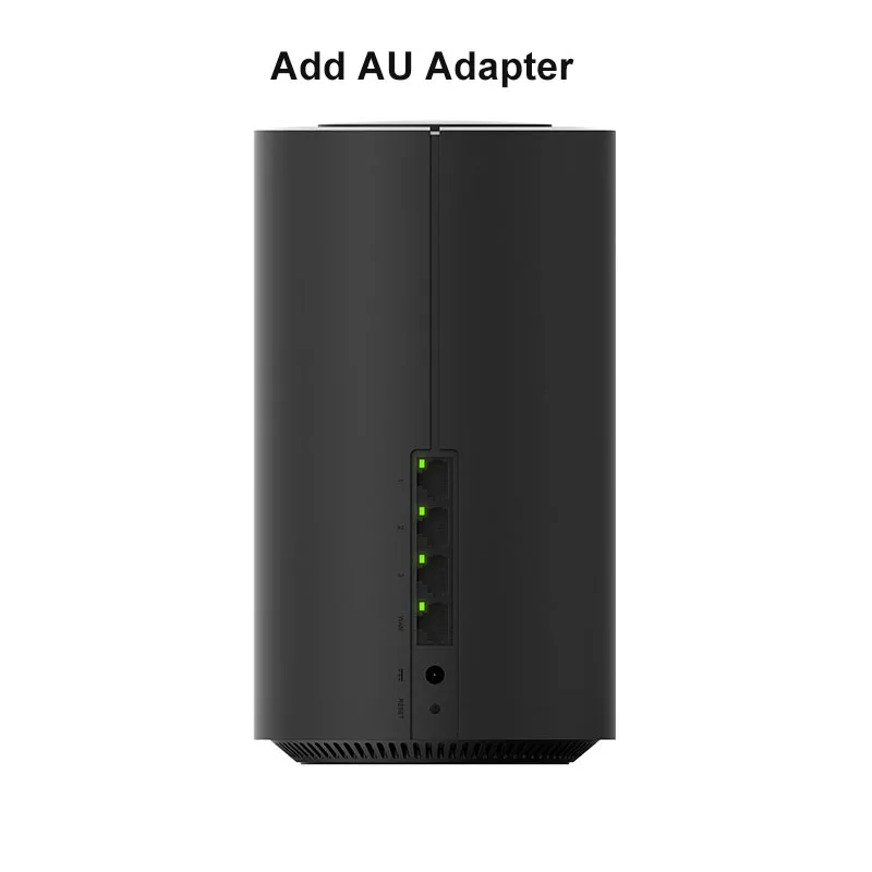Add AU Adapter Xiaomi AC2100 Беспроводной Wi-Fi маршрутизатор 2,4G 5G Wifi 1733 Мбит/с ретрансляторные антенны Сетевой удлинитель поддержка IPv6 усиление 5dBi Wifi маршрутизатор - Цвет: Add AU Adapter
