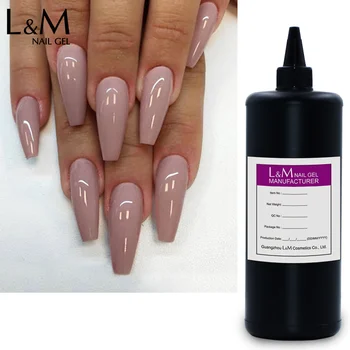 1KG No Wipe Top Coat UV Base Gel Polish 1000ml Matte Top Coat Reinforce Gel Long Lasting Shinning Soak Off UV LED Nail Varnish 1