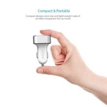 Dodocool 30W зарядных порта USB для автомобиля Зарядное устройство с технологией Quick Charge 3,0 2-Порты и разъёмы мобильный телефон Зарядник для LG htc Xiaomi mi Red mi samsung