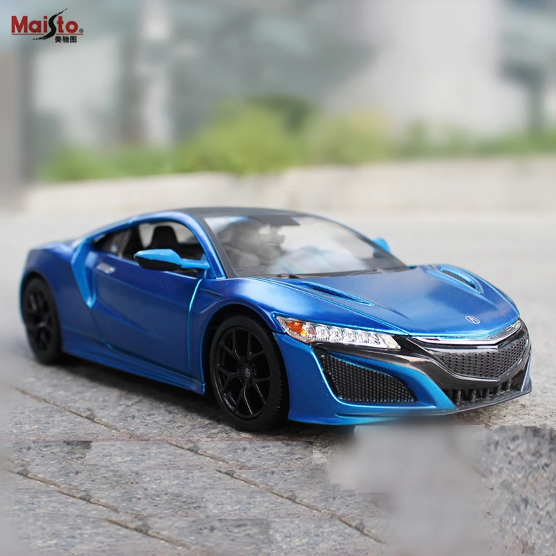 Maisto 1:24, Honda Acura, сплав, гоночный автомобиль-трансформер, модель автомобиля, моделирование, украшение автомобиля, коллекция, Подарочная игрушка