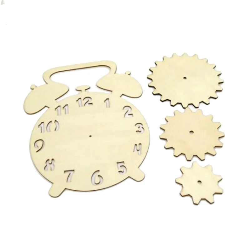 5 звёзд свадебное украшение деревянные часы будильник форма для свадьбы таблички
