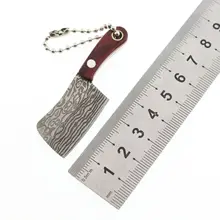 Nouveau Mini couteau de poche porte clés couteau à légumes pendentif Portable accessoires EDC outil d'auto défense déballage multifonction