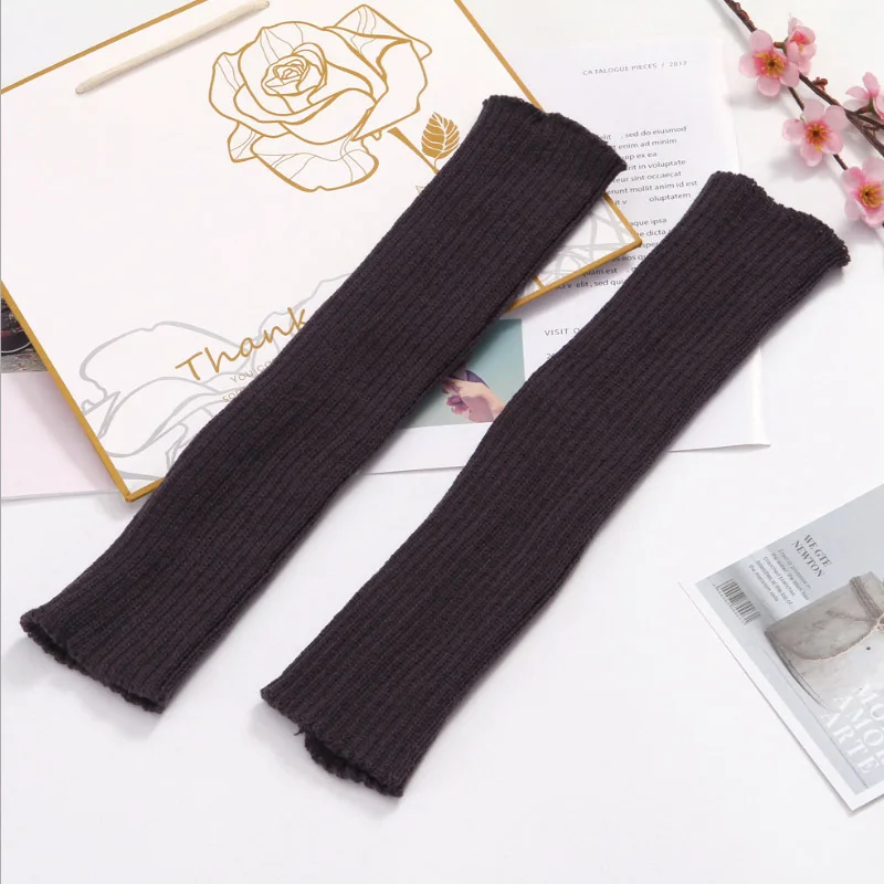 wool socks women Winter Women Solid Candy Color Knit Leg Warmers Loose Style Boot Knee High Boot Stockings Leggings Gift Warm Boots Leg comfort women socks Women's Socks