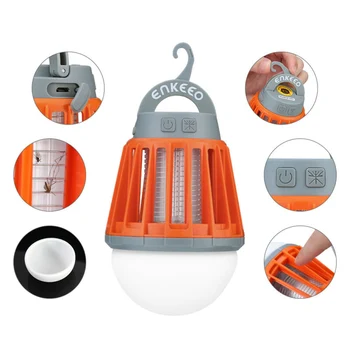 

Lamp Light Mosquito Killer Lantern Rechargeable Camping Outdoor Accessory