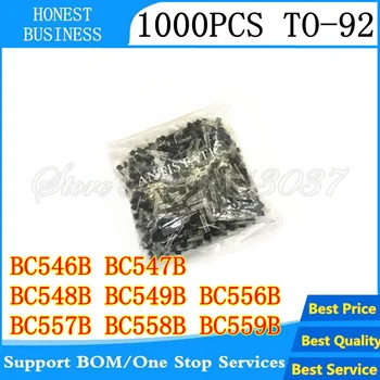 

NEW 1000PCS/LOT BC546B BC547B BC548B BC549B BC556B BC556 BC557B BC557 BC558B BC558 BC559B TO92 TO-92 THT Triode transistor