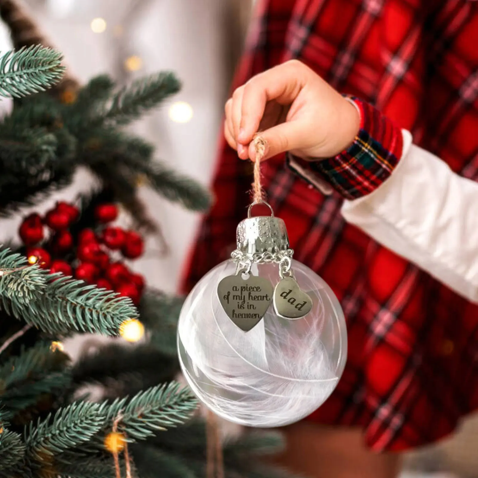 Фото Рождество Xmass дерево подвесных шаров для занавесок украшения подарок Новый год с