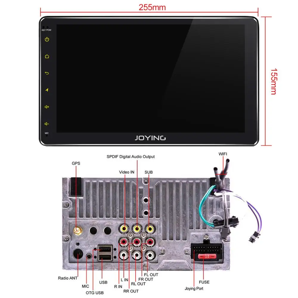 Автоаксессуары автомагнитола на Android стерео 10 &quot 2DIN IPS кассета мультимедийный
