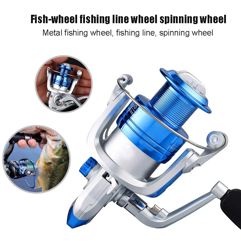 

Metal Reel Automatic Folding Handle Light Weight Ultra Smooth Fishing Reel Fishing Accessories ALS88