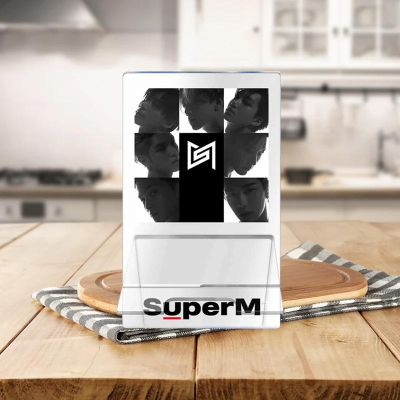 KPOP SuperM альбом всех членов персональная индивидуальная акриловая подставка экшн-фигурка стоящая экшн-стол любители украшения подарки