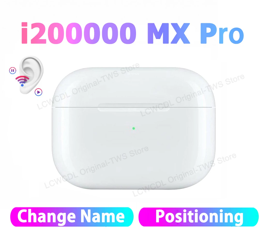 

i200000 TWS Pro bluetooth earphone Pressure Sensor PK i100000 MX i500 Pro TWS h1 Chip Earbuds Wirless charging PK i90000 i50000