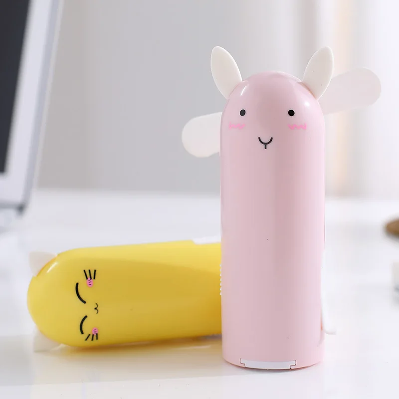 

USB Mini Fold Fans Electric Portable Handheld Hold Small Fans Cartoon Desktop Household Electrical Appliances Travel Fan