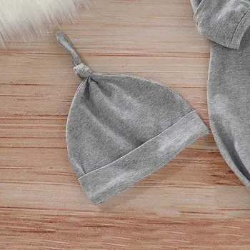 

2PCS Baby Sleeping Bag Hat Swaddle Wrap Blanket Gown Outfits Set for Infants GXMB