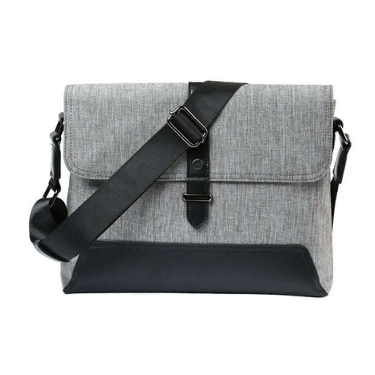 

Shenzhen Guanlan Letter Quality Handbag Factory Customizable Production MEN'S Single-shoulder Bag Oxford Cloth Joint Business Sh