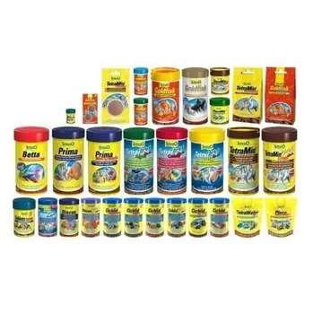 

Tetra Fish Food All in One Listing Food for Gold Fish Guppy Small Tropical Fish Discus Rubin Multi Walfer
