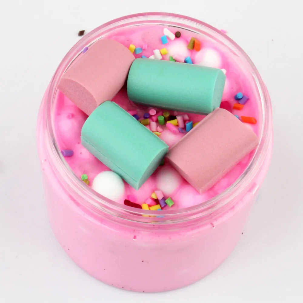 Fluffy Crunchy Foam Beads Kids Anti-stress Toy Slime Relax Gifts Clay toy Gifts birthday gift kids toys мягкие игрушки#E20