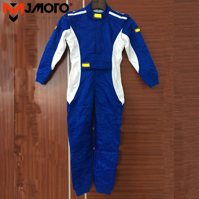 Karting ternos das crianças f1 carro corrida kart terno crianças automóvel  macacão dupla camada à prova de vento à prova dwindproof água ternos da  motocicleta - AliExpress