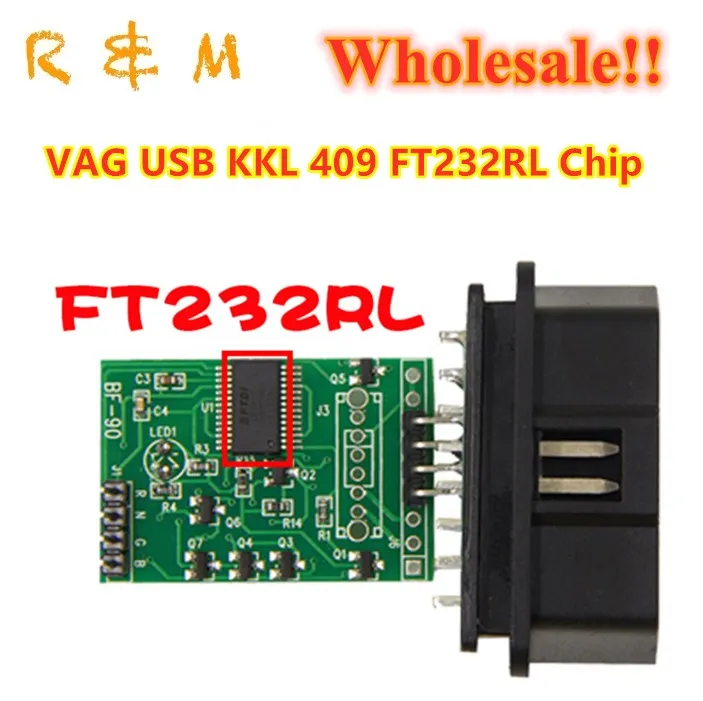 VAG KKL USB 409 1 кабель с FTDI FT232RL сканер vag kkl автомобильный диагностический