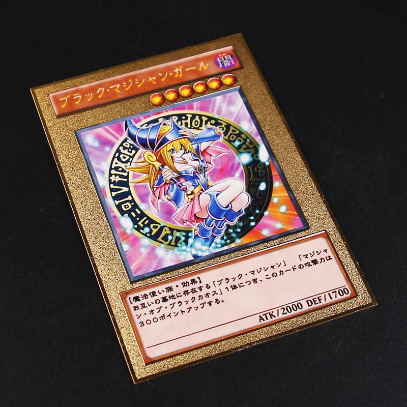 Дуэль Монстры YU GI OH гальванический цвет Золотая карта японский Золотой глаз белый дракон VOL Edition коллекция карты Дети игрушка в подарок