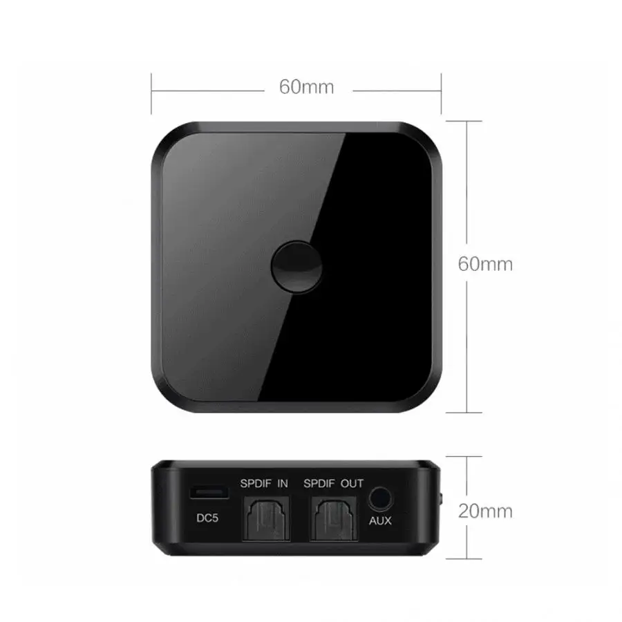 2 в 1 Оптическое волокно Bluetooth передатчик приемник аудио адаптер для APTX версии для xbox Bluetooth аудио адаптер