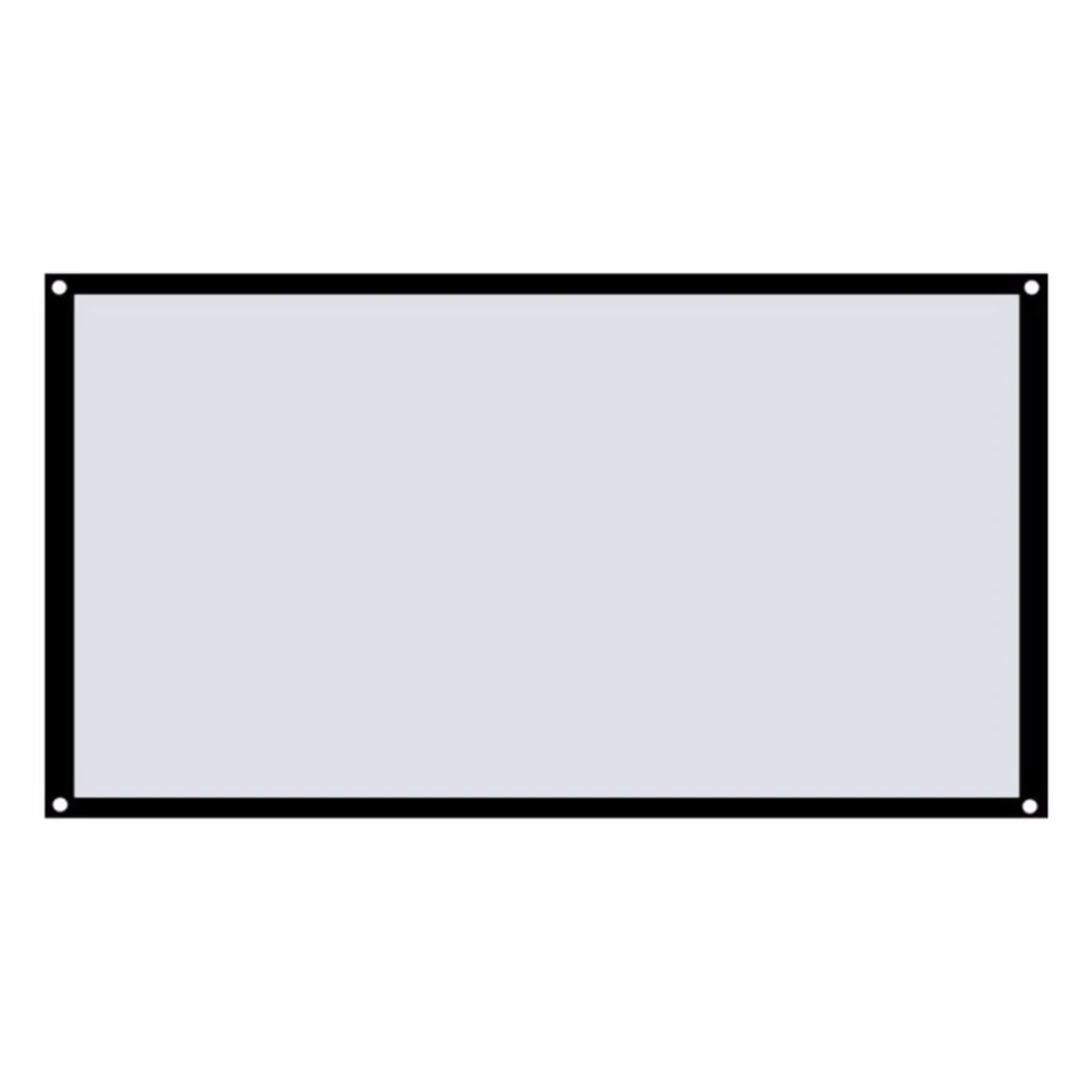 Large 16:9 Foldable Design Home Projection Screen Film Theater Outdoor 60/72/84/100/120 inch Movie Video Screen for Projector Large 16:9 Foldable Design Home Projection Screen Film Theater Outdoor 60/72/84/100/120 inch Movie Video Screen for Projector