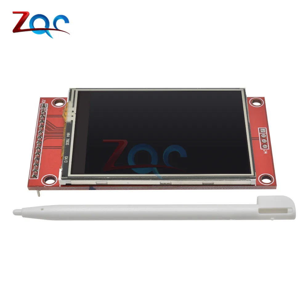 240*320 240x320 2," SPI TFT lcd Сенсорная панель модуль последовательного порта с PBC ILI9341 3,3 V SPI серийный Белый 2,4 дюймовый светодиодный дисплей