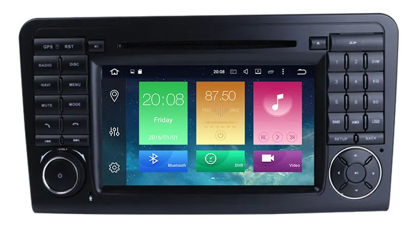 Discount Android 9.0 Octa Cores Car DVD GPS Player For Benz ML W164 W300 ML350 ML450 ML500 GL X164 GL350 GL450 GL500 Radio Stere Carplay 6