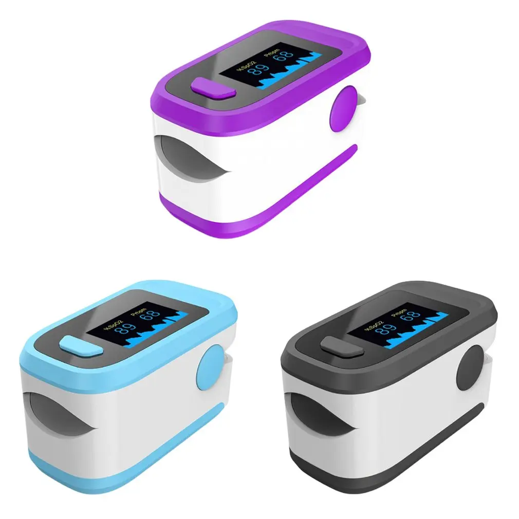 

Pulsoksymetr Finger Digital Fingertip Pulse Oximeter OLED Color Screen Blood Oxygen Saturation Meter SPO2 PR Heart Rate Monitor