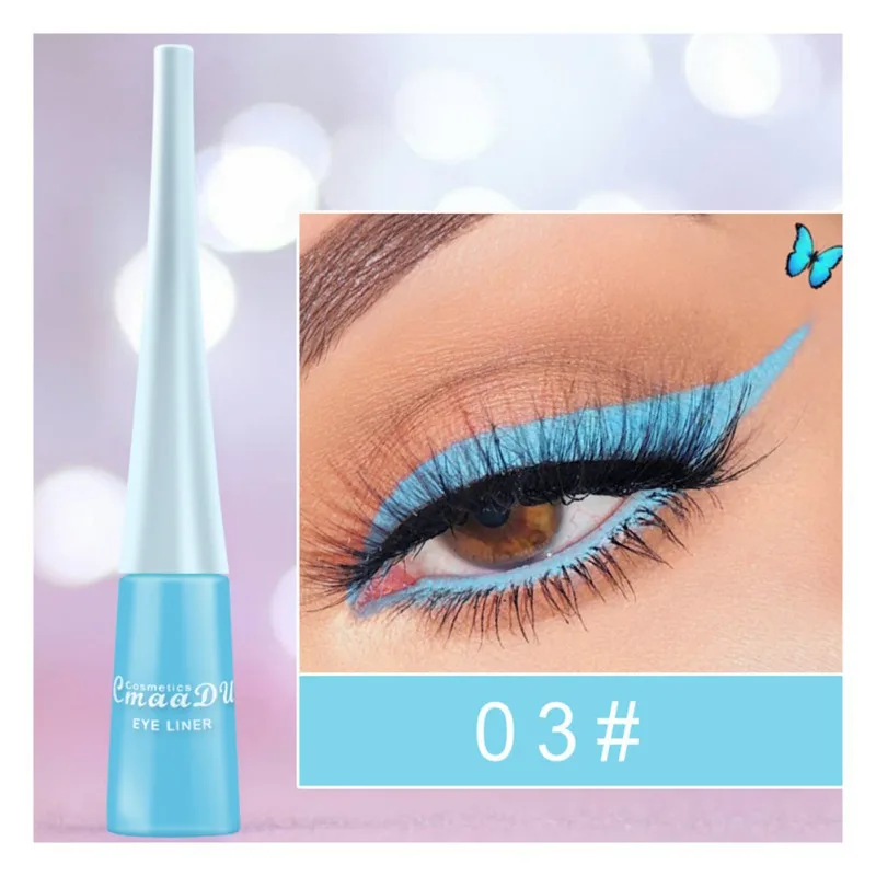 

5g Matte Colorful Liquid Eyeliner Eyeshadow Liquid Long-lasting Waterproof Smudge-proof Eyeliner Eye Shadow Liquid