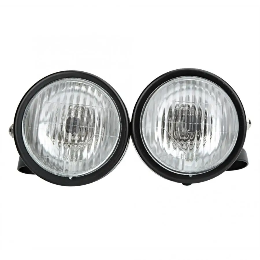 3.5in H4(галогенная) 12V 55/60W модификация мотоцикла двойная фара запасная двойная фара Motocicleta