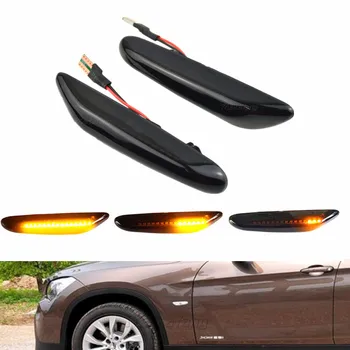

2PCS Dynamic Blinker Side Marker Sequential Turn Signal Light For BMW E60 E61 E90 E91 E87 E81 E83 E84 E88 E92 E93 E82