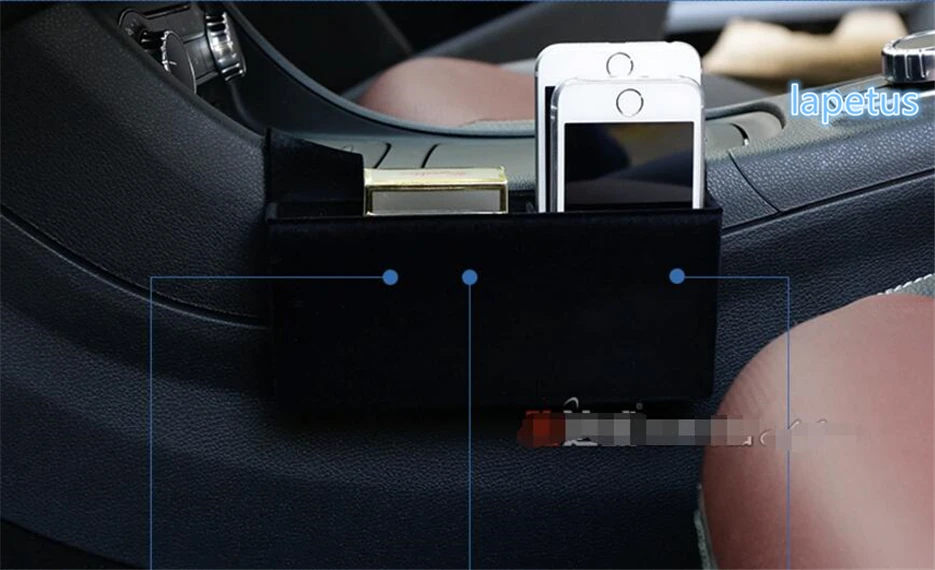 

Lapetus For Mercedes-Benz GLA X156 CLA 220 W117 2015 - 2019 Front Seat Multifunction Storage Box Container Phone Tray Accessory