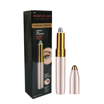 

2020 New Design Multifunctional Eyebrow Trimmer USB Rechargeable Mini Electric Hair Removal Pen for ladies for dropshipping