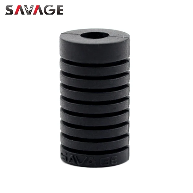 Universal Foot-Operated Left Shift Lever Foot Pad Pedal Toe Peg Cover Motorcycle Accessories Silica Gel Black/Blue/Red/Green black