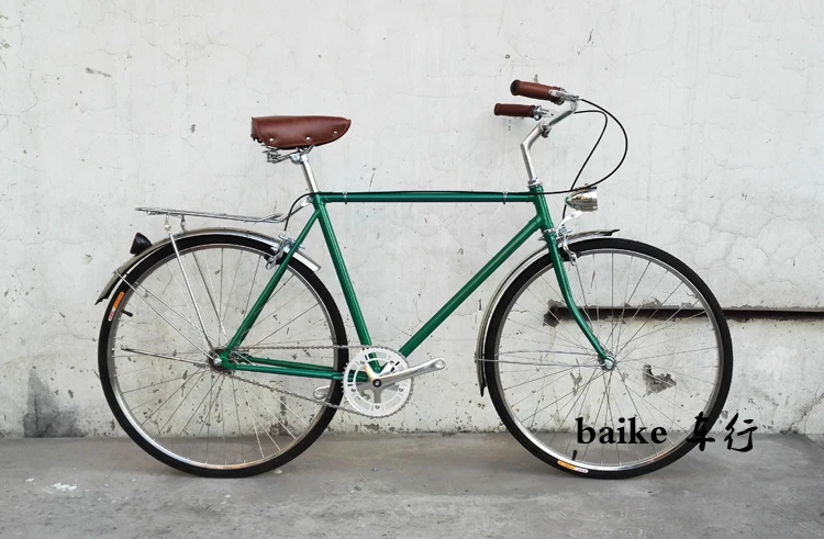 commuter bike 700C wheel road bike Track bicycle single speed vintage Bike frame 48cm 52cm