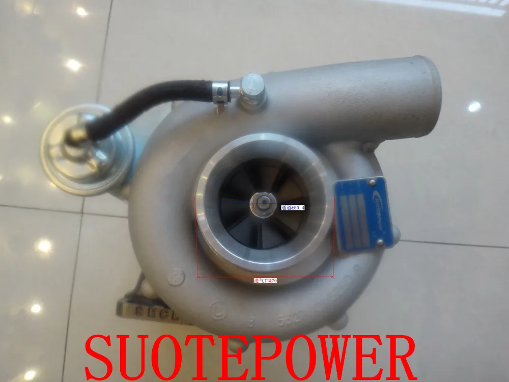Suotepower turbo K27 53279716816 53279716815 1270988016 1270988017 для TATA Engine TATA