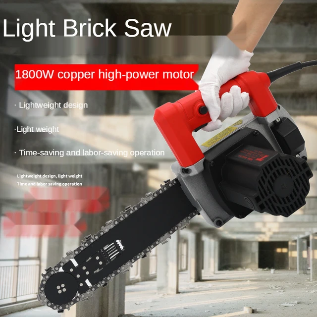 1800w Lightweight Brick Saw Granular Foam Brick Aerated Block