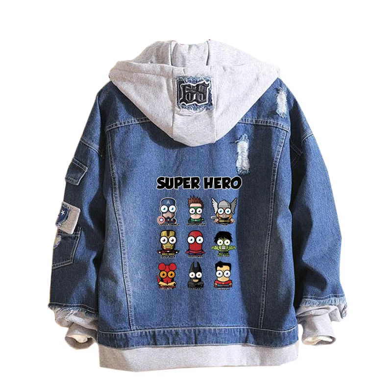 2019 Fashion coat Marvel Superhero 