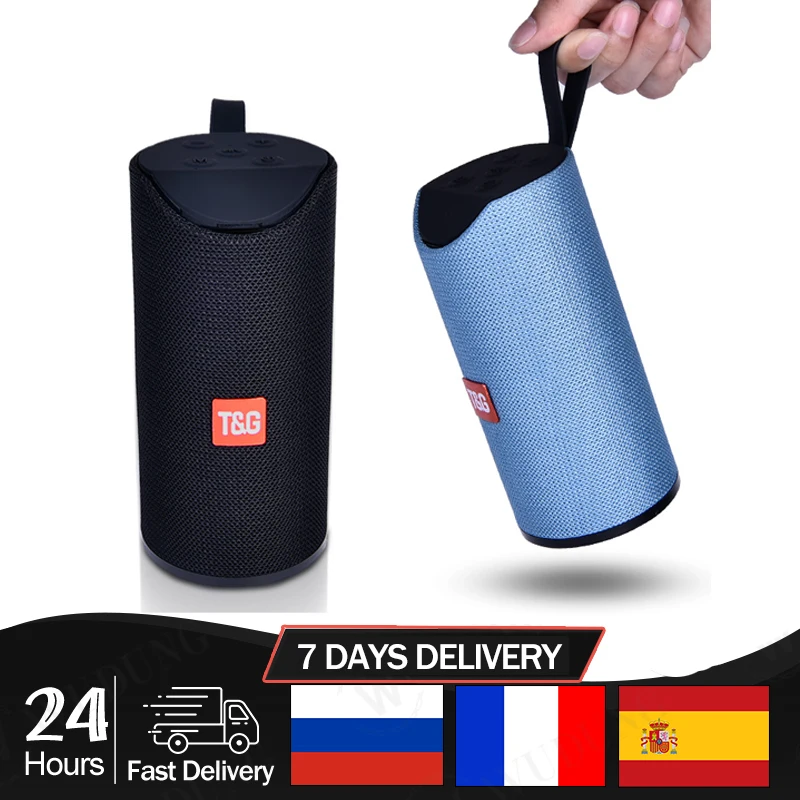 Лидер продаж НОВЕЙШАЯ портативная беспроводная Bluetooth Колонка TG113 мощностью 10 Вт