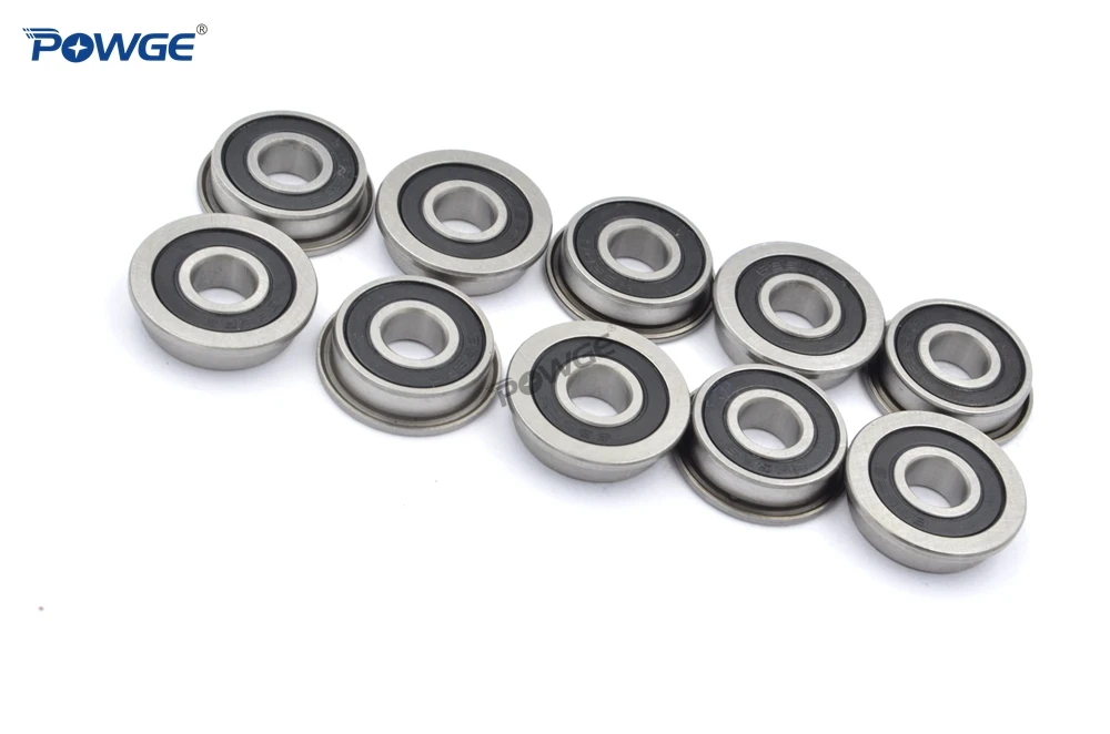 Powge voron F695-2RS rolamento 5*13*4mm ABEC-7 flangeado
