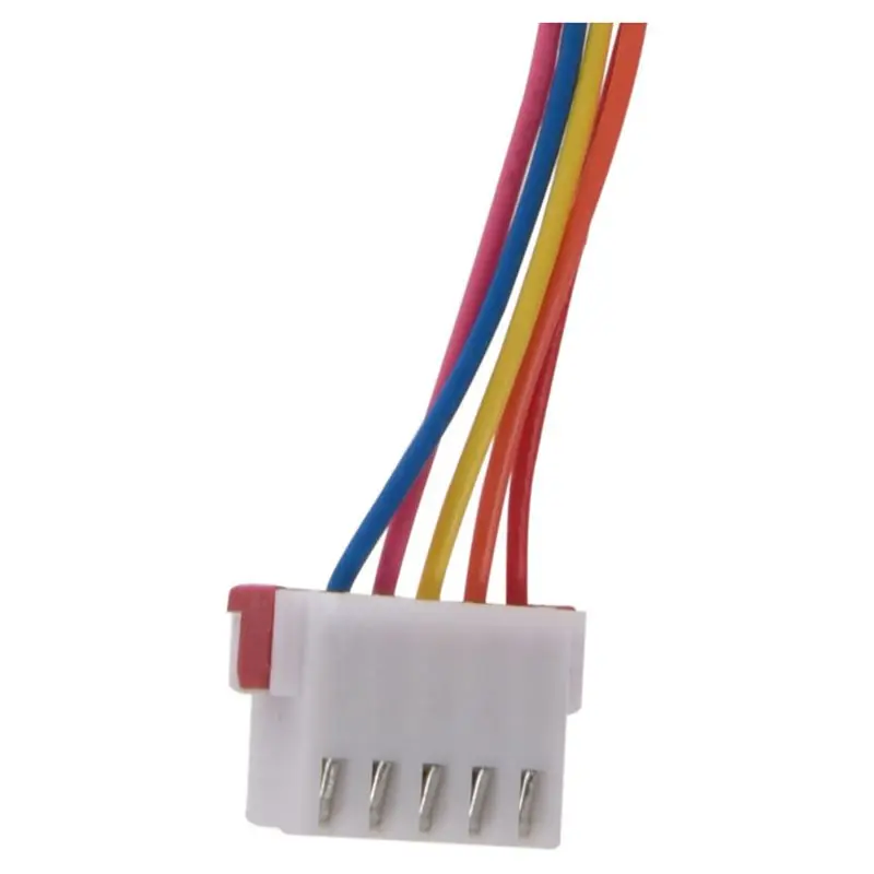 DC 12V CNC редукционный тактовый шаговый двигатель 0.6A 10 oz. in 24BYJ48 серебристый
