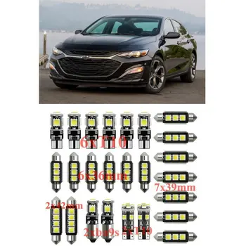 

Car Interior Led Light Kit For Chevrolet Malibu Silverado Sonic Suburban Traverse error free t10 31mm 36mm 39mm 42mm