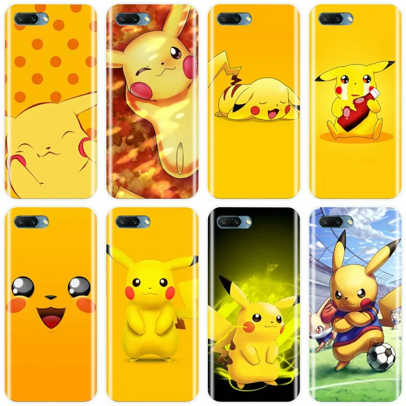 

Pokemon Pikachu Cover Soft Silicone TPU Phone Case For Huawei MATE 7 8 9 10 20 pro Honor 8 9 10 V10 NOTE10 lite