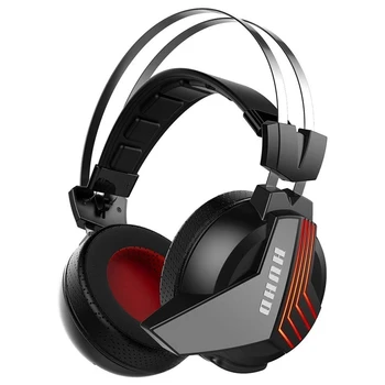 

HUHD USB Wireless Gaming Headset for PS4 PC Computer 3.5mm Wired Stereo Sound Gaming Headphones