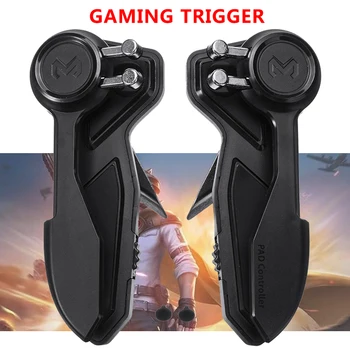 

Games Accessories 2pcs Gaming Gamepads Trigger Professional Aiming Fire Button Handle Shooter Controller For PUBG Tablet iPad