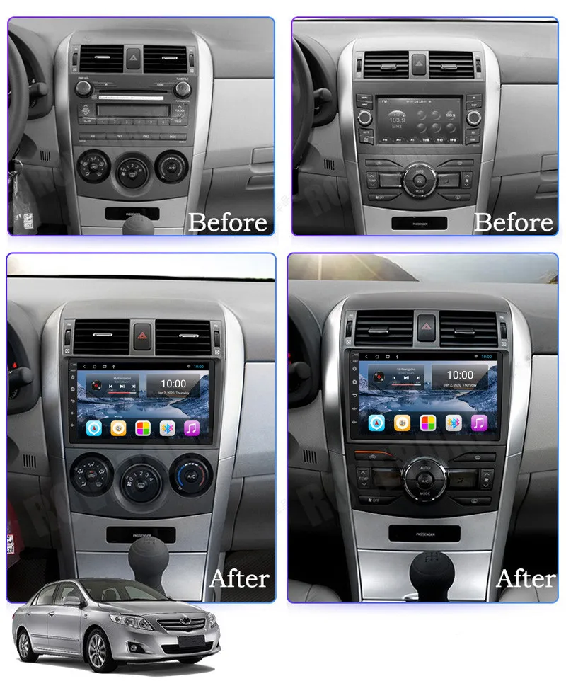 Corolla 2007 dashboard