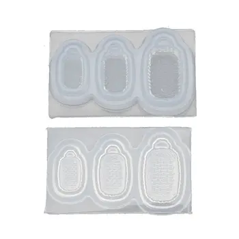

1 Set Mini Square Straw Bowls Box Resin Silicone Molds Epoxy Resin Jewelry Tools