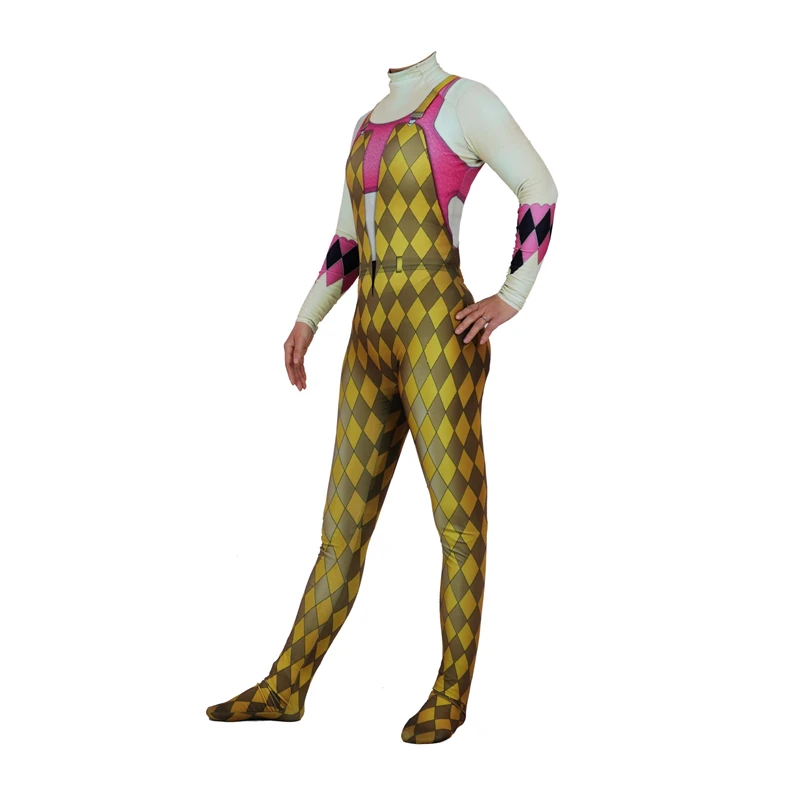 Deluxe Women Birds Of Prey Harley Quinn Clown Halloween Costume For Women Kids Superhero Costume Adult Girls Carnival Party Suit