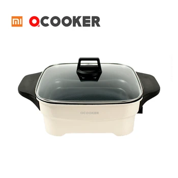 

QCOOKER Multi Electric Cooker CR-HG02 XIOAMI Home hot pot kitchen Frying pan pressure cooker 360 ° heating Stepless regulation
